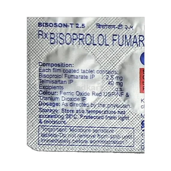 bisoson t 2.5 tablet 10's